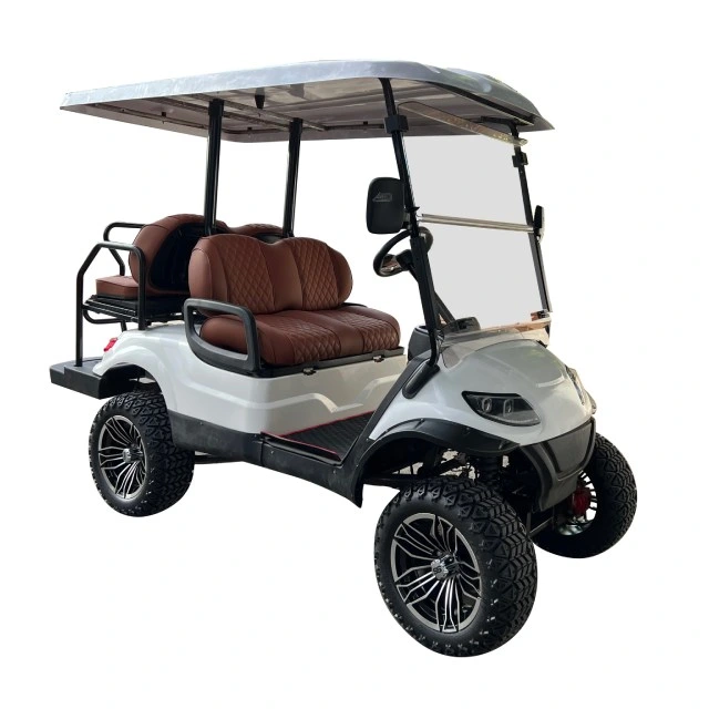 48V/4kw Golf Cart EV 2+2g Integral Rear Axle Electric Car